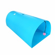 힐링타임 버닝 반원형 터널 (블루/방석) NH-0145, 1개