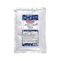 앤드로스 블루베리 리플잼 1kg - 유통기한 6개월이상, 블루베리 1kg - 유통기한 6개월이상
