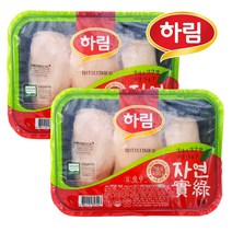 친환경 무항생제 자연실록 닭가슴살 400g 2봉, 자연실록냉장가슴살 400g 2봉