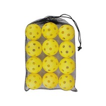 피클볼 패들 세트 라켓 우드 4 볼 캐리 백 성인 여성 야외 트레이닝 스포츠 목재, 12pcs Yellow (Thanks)