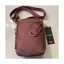 투미 백팩 여성 TUMI VOYAGEUR RUMA CROSSBODY TRAVEL BAG NWT BACKPACK NYLON Hibiscus Pink