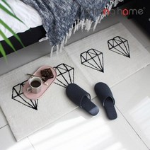 샤인 주방 발매트 다이아L 러그