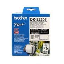 NUNUBITEL_브라더 DK 테이프 DK-22205 62X30.48mm 라벨스티커 다용도지 도이브 주소 조소지 CD지 DVD지 프린터 라벨지_NUB누비텔레숍, 옵션이없는_단일품목입니다