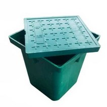 사각맨홀 신호등 전기통신 트렌치 덮개 주물 전력, 400x600x400(수공웰), 1개