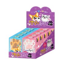 시크릿쥬쥬 스윗라이트 9g x 6개입 불빛 요술봉 장난감 캔디, 댕냥이 발바닥 캔디 10개입 말랑