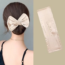 기타헤어소품 파마약 헤어클립1PC Deft Hair Bun 머리띠 헤어 클립 패션 편리한 발톱 스타일링 도구 여성용, 03 Khaki