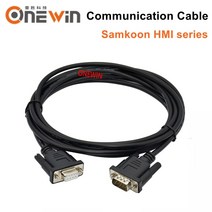 Samkoon HMI 터치 스크린 연결 PLC 프로그램 케이블 통신, Fatek