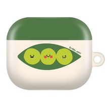 유니온바이닐 에어팟 프로 하드 케이스, 브런치 완두콩, 에어팟프로