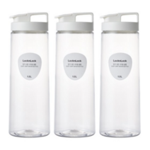 락앤락 잡기쉬운 물병 3p, 1.5L 화이트 X 30P, 1500