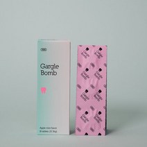가글밤 휴대용 3초 고체가글 18정, 향:아이스쿨