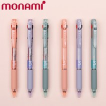 모나미 FLIP3 플립3 3색멀티펜 모나미볼펜 유성펜, 0.5-라벤더, 1개