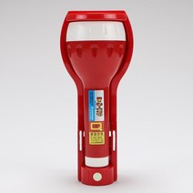 비상 화재시 휴대용비상조명등 LED 알람형 경보음 소방안전용품 led손전등 공사현장 경종 겨울, 단일▷