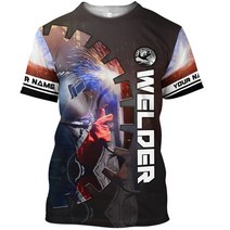 2022 년 용접기 기계 제조 3d 프린팅 남성용 티셔츠 디지털 반팔 스트리트 패션, 05 TXZH-20221008-16_06 XL