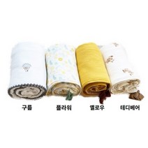 무한타올(MOOHANTOWEL) 6겹 거즈 테슬 블랭킷 담요 100x140cm, 플라워