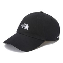 TNF 로고 소프트 캡 NE3CN58A_BLK, ONE, BLK