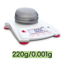 오하우스저울 정밀저울 SPX223KR/220g까지(0.001g단위), 1개