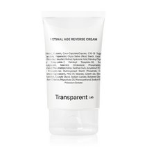 트랜스페어런트 랩 레티날 에이지 리버스 크림 페이스, 50ml