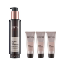 에스테티카 데미지 케어 컨센트레이트 헤어오일에센스 120ml + 릴렉스 헤어 마스크 100ml x 3p 세트, 1세트