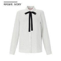 숲(SOUP) SOUP 도트 리본 블라우스 SY3LSTA-22 뉴코아괴정점