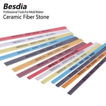 연마 샌딩 연마제 폴리싱 트리머 사포 대만 besdia 세라믹 섬유 돌 oilstone made in japan 1004 1006 1010 원통형 oilstone 3.0100, 입자크기250, 1004 1x4x100mm