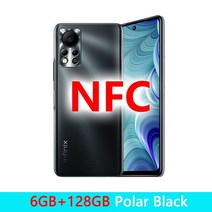 홍미노트 샤오미 라이카Infinix HOT-11S 6GB 128GB 스마트폰 NFC 4GB Helio G88 휴대폰 50MP AI 후면 카메, 02 2 glass, 04 6GB 128GB Black