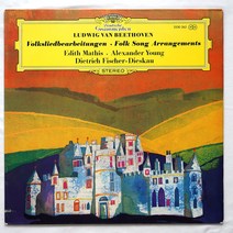 수입 클래식 LP / Beethoven - Folk Song Arrangements - Edith Mathis Alexander Young Dietrich Fischer-Die