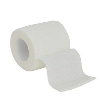 스포츠용품 액세서리 1롤 2.5/5/10cm * 4.6m 거즈 의료용 붕대 스포츠 손목 다리 고정 용 자체 접착 통기성, 03 White_03 7.5CMx4.5M