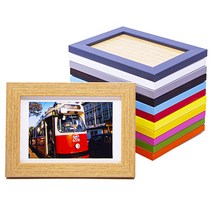 사진액자 상장액자 3x5 4x6 5x7 6x8 8x10 A5 A4 A3 B4 8절 탁상 액자 포토 프레임, 핫핑크