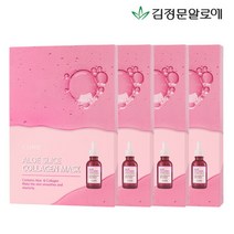김정문알로에 [김정문알로에] 큐어 알로에 슬라이스 콜라겐 마스크팩 (20매), 1, 1