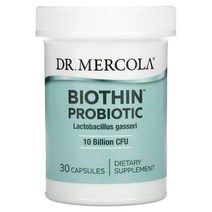 닥터머콜라 Biothin 프로바이오틱 락토바실러스 가세리 100억CFU 캡슐 30정, 2병