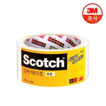 스카치 P50 포장용 테이프 투명 48mm x 40m