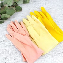 명진 짧은 단미니 고무장갑 대 10켤레 위생 주방 용품, 화이트