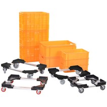 티렉스 알루미늄 앵글 달리 운반 주문제작, 530mm*390mm/냉동창고용(3인치), 1개