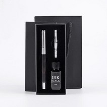 화사래 클래식 원목 만년필 F-0.5mm (선물용 종이백 / 빈티지 양장 노트), 자광단