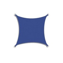 캠핑 트레일러 텐트 420D 방수 차양 항해 야외 정원 해변 파티오 수영장 천막, Royal blue+2x4m