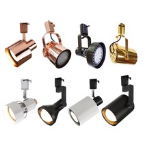 인테리어 조명 모음 스포트 직부 레일 원통 나팔 스포트 바인 이단 외발 알약 파등기구, 파레일2.PAR원통등기구, 로즈골드