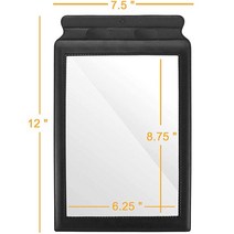 돋보기 확대경 블록렌즈휴대용 대형 시트 3X 돋보기 A4 평면 다기능 유연한 PVC 독서 책 프레 넬 렌즈, 01 3X