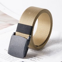 자동 버클 가죽벨트 접착제 안전검사문 캔버스천 본 적이 없다 알레르기 방지 무자석 금속 비닐 바지벨트 철 3340717483, 샴페인 3.8CM, 130cm