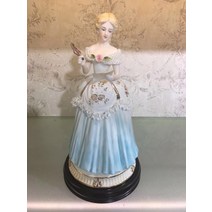 스페인 피겨린 야드로 세라믹 도자기인형 레이스 여인 소녀