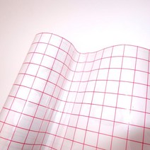 테프론시트 30x100cm Cricut 접착제 비닐 전송 시트에 그리드 정렬 명확한 용지 Decals 공예 스티커, 30cmx100cm, 02 16