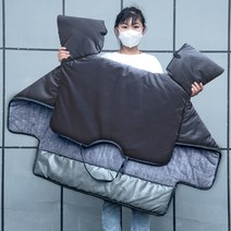 햇살이 돋다 스쿠터 워머 장갑 바람막이 오토바이 방한복 방한용품, 블랙