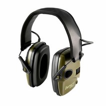 소음 전술 귀 보호기 전자 촬영 귀마개 사냥 소음 감소 청력 보호 헤드셋, army green_2