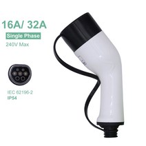완속 급속 주행 충전기 가정용 전기차충전기 ev 유형 2 플러그 ev side 32a