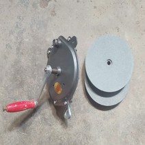 탁상그라인더 연삭기 무선그라인더 독일 수입 공장 직접 판매 핸드 그라인더 비전기 데스크탑 6 인치 나이프 그라인더 핸드 그라인더 연삭, 6인치 그라인더(얇은 조각 2개 포함)