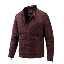 고어텍스자켓 고어텍스바람막이 Basic Parkas 남성 캐주얼 스탠드 칼라 솔리드 컬러 웜 코트 남성 패션 단순한 겨울 자켓 남성