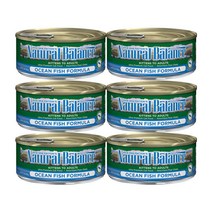 내추럴발란스 캣캔 오리지날 울트라 오션피쉬 156g X 6입, 내추럴발란스 캣캔 오리지날 울