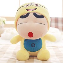 큰 부드러운 짱구인형 대형 토토로 스폰지밥 모자 애착 인형, 35cmcm, L