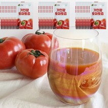 국내산 100% 생토마토 착즙 아침대용 과채 주스 임산부 아이 안심 토마토원액 100ml, 100mlx30포
