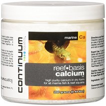 Continuum Aquatics ACO30415 Reef Basis Calcium Dry for Aquarium 200gm null, 1, 기타