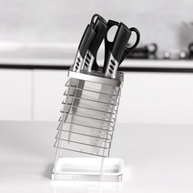 스테인리스 주방 칼꽂이 칼정리 칼블럭 주방칼 스텐칼 칼집 칼거치대 칼보관 칼보관함, 본상품